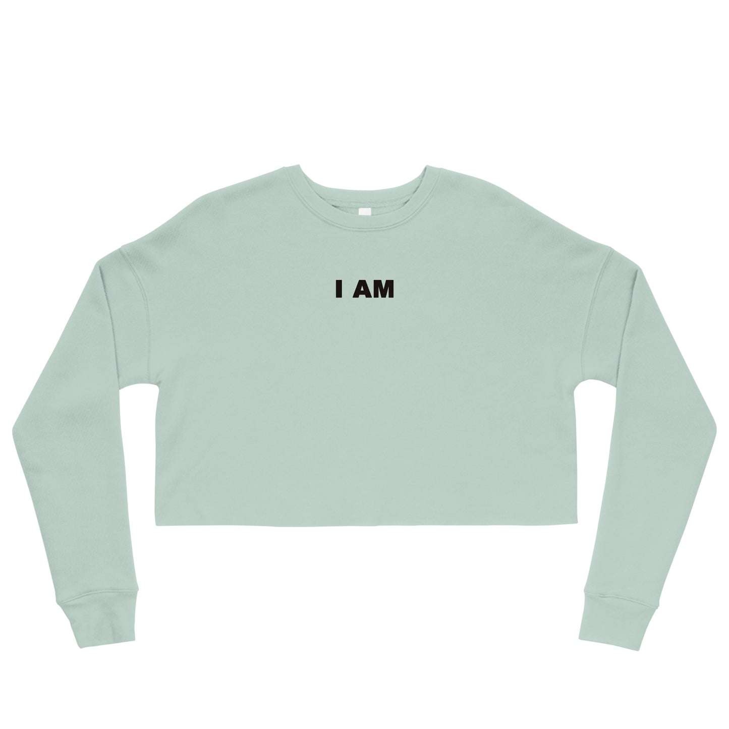 I AM Women's Crop Sweatshirt