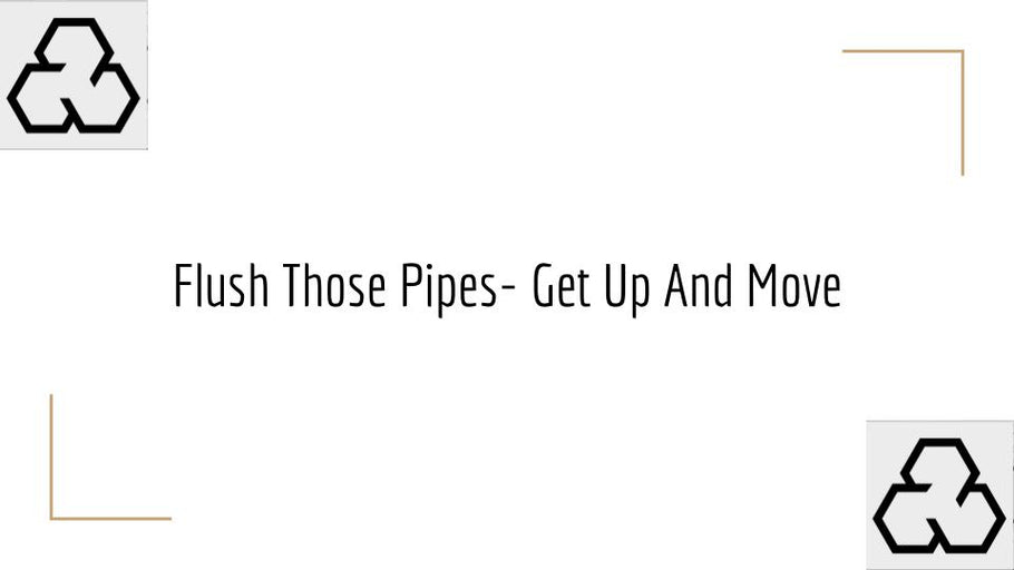 Flush Those Pipes- Get Up And Move