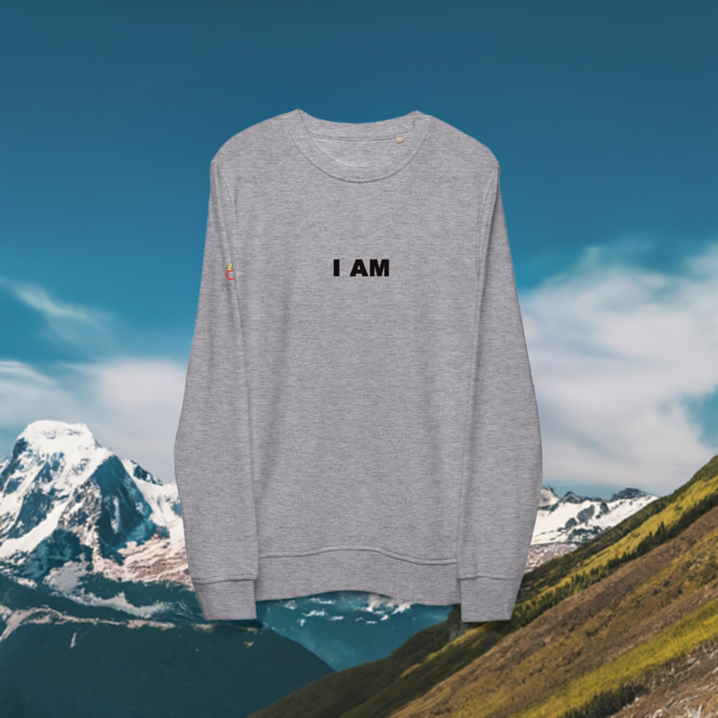 I AM - Unisex organic sweatshirt