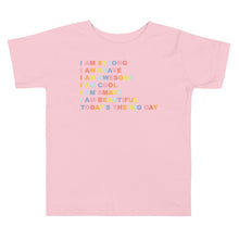 Load image into Gallery viewer, Toddler &quot;I AM&quot; Affirmation Shirts
